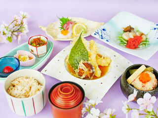 日本料理 矼 - 4月「桜花御膳」