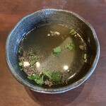 メンさんのタイ料理店 Buriram - サービスのスープ