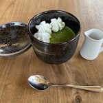 くるりんカフェ - 料理写真:濃厚！旨抹茶プリン
