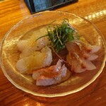 Itarian Ando Wain Shokudou Bibi - ■本日の鮮魚のカルパッチョ 900円(外税)■