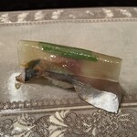 すし割烹 翁鮨 - 鯵