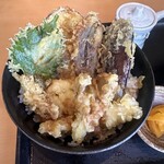 海鮮 日本酒 ほっこり - 野菜天丼