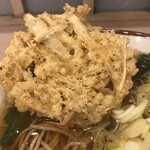 そばの神田 東一屋 - ごぼうかき揚げに着目する。