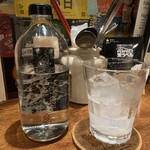 Craft & Bistro bar ichika - ロックにすると白濁するFUEKI