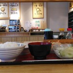 福井二の宮食堂 - 店内