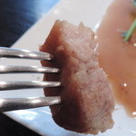 Bisutoro Vivan - 豚バラ肉のロースト　甘酸っぱいゴボウの煮込みで