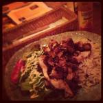 BAR SAFARI - Jark chicken with beans rice
ジャークチキン with ビーンズライス
900yen