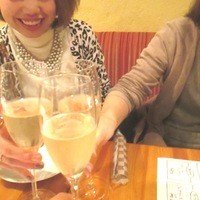 シャンパン食堂 - まずは、黒葡萄のシャンパン