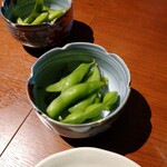居酒屋 まき野きき - 山葵風味の枝豆