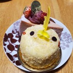 パティスリー セゾンドフォレ - ヒヨコ490円　サクラスフレ450円