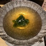 居酒屋 ふじや - 南淡路沼島産生ワカメのしゃぶしゃぶ