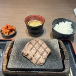 感動の肉と米 - ロースステーキセット レギュラー