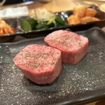 焼肉しみず - 特上厚切りタン