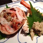 くろぎ - お約束の香箱蟹！