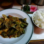 春風堂 - 茄子味噌炒め