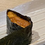 Sushi Kappou Hanaemaki - 創作握りで個々味がついてます。