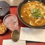 杵屋 - カレーうどん定食