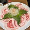 焼肉の松阪 - 黒豚ネギカルビ