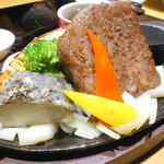 Kurashiki Saryou - ＜春の旬彩と和牛ステーキ＞鰆と筍とステーキ