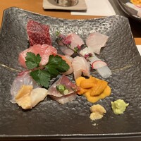 心づくし　いなせ - 刺身の盛り合わせ