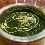 リトルスパイス - ほうれん草チキンカレー　激辛
