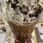 マクドナルド - オレオクッキーチョコフラッペ。