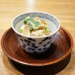 AKAI - ・広島県産 活きサザエと菜の花の辛子和え