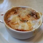 洋風料理 デリス - オニオングラタンスープにバージョンアップ　＋２００円