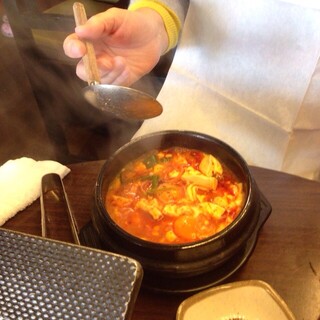 韓国料理マニト - スンドゥブチゲ