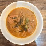 むかん 初台 - 味噌もつ煮