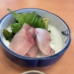 活魚料理 びんび家 - おまかせ定食\はまち刺身♪