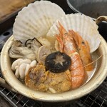 姫路 海味焼 酒場 〇上水産 - 痛風海鮮鍋[周年メニュー]