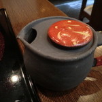 玄蕎麦 野中 - 蕎麦湯