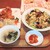 中華料理 美味居 - 料理写真:回鍋肉唐揚げセット（夜メニューになります）　980円＋100円