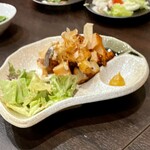 Teppanyaki Okonomiyaki Hanako - れんこん焼き