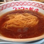 フーフー飯店 - 淡麗中華そば（醤油）麺とスープ