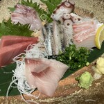 Umai Sushi To Sakanaryouri Uo Kuni - 刺身盛 5種