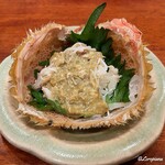 千陽 - 毛蟹の蟹みそが絶品です