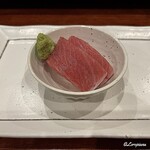 千陽 - 青森大間産の天然本鮪のトロ