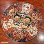 千陽 - 毛蟹の甲羅盛と早掘り筍と桜鱒(のにぎり