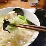 Yushima Ramen - 野菜・アップ