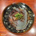 千陽 - 十和田湖牛と芹と独活を朝倉粉山椒とともに