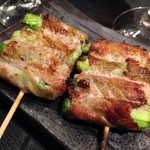 鳥こまち - アスパラ肉巻き