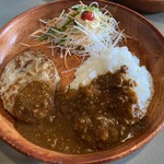 びっくりドンキー - 料理写真:カリーバーグディッシュ150g