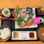 かのうや - 川魚のおさしみ膳 1,750円（税込）
