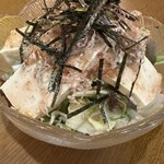 Kushikatsu To Haiboru Komanechi - じゃこと島豆富の梅ドレサラダ(ミニ)