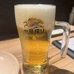 新宿ニューれば屋 - 生ビール