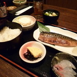 Hana No Mai - 日替り魚定食（サバ塩焼き）700円