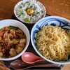 Gonzou - 和牛モツつけ麺としらす丼　1850円