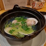 季節料理 いまい - はまぐり酒蒸し
